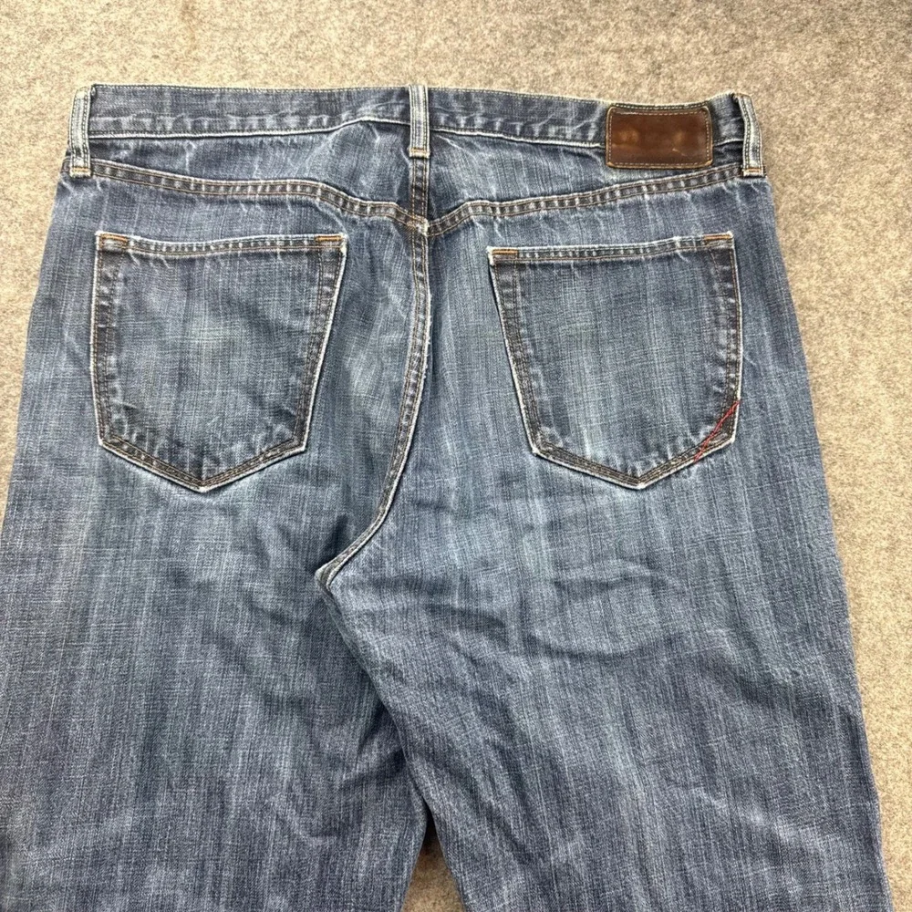 Banana Republic Jeans Mens 34x30 Straight Fit Selvedge Denim 100% Cotton Blue